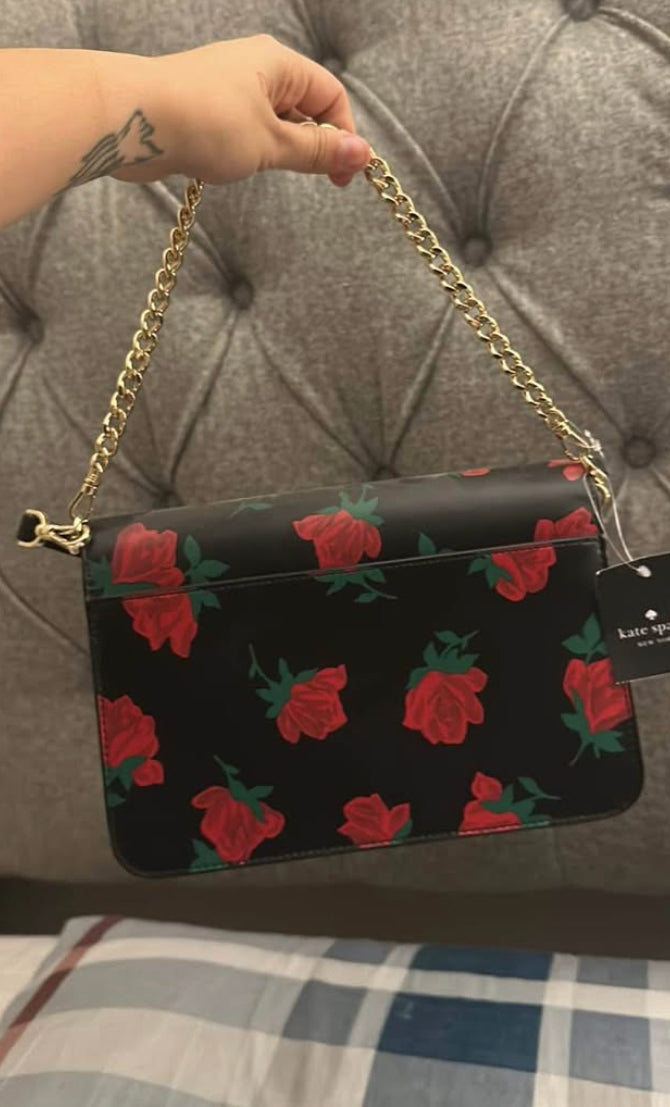 Red rose bag
