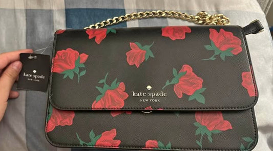 Red rose bag